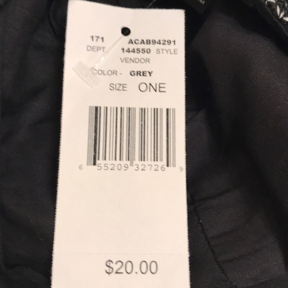 David and Young Dark Gray Tweed Look Acrylic Hat - Picture 5 of 8